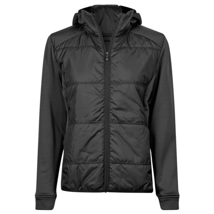 Tee Jays Ladies' Hybrid-Stretch Hooded Jacket TJ9113 Ladies' Hybrid-Stretch Hooded Jacket Thumbnail