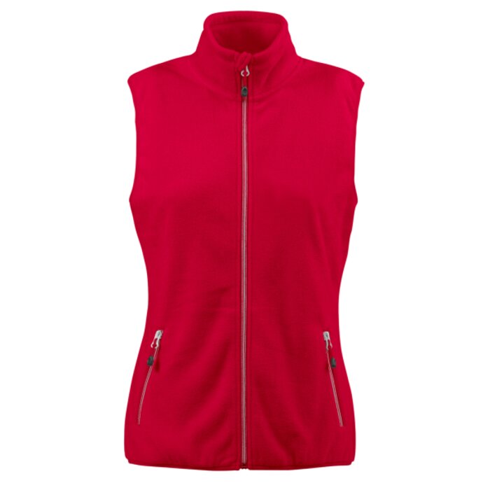 Printer Red Ladies Sideflip Fleece Vest PR2261507 Ladies Sideflip Fleece Vest Thumbnail