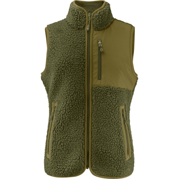James Harvest Ladies Kingsley Sherpa Fleece Vest HAR2121505 Ladies Kingsley Sherpa Fleece Vest Thumbnail