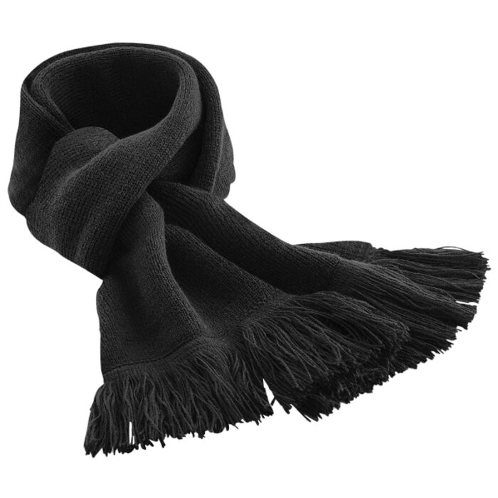 Beechfield Classic knitted scarf BC470 Classic knitted scarf Thumbnail