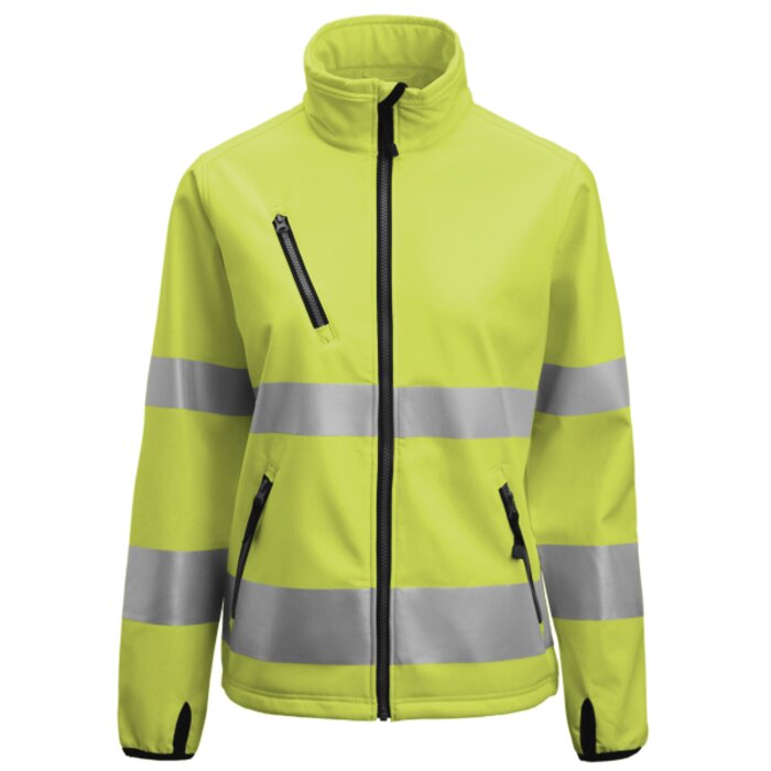 Jobman Women's Softshell Jacket Hi-Vis JM1210 Women's Softshell Jacket Hi-Vis Thumbnail