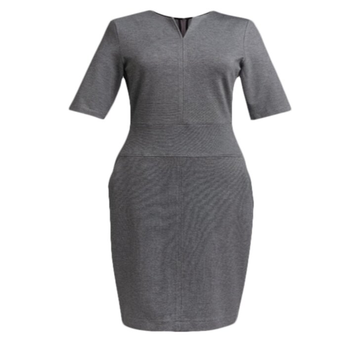 Brook Taverner Jersey Stretch Celeste Dress 2365 Jersey Stretch Celeste Dress Thumbnail