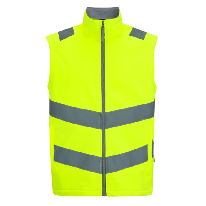 Regatta High Visibility Hi-Vis Pro Contract Ablaze Softshell Bodywarmer TRB201 Hi-Vis Pro Contract Ablaze Softshell Bodywarmer Thumbnail