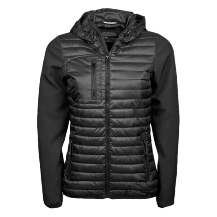 Women’s hooded crossover jacket (9629) Thumbnail