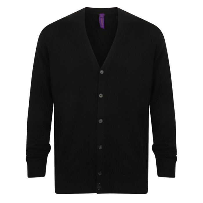 Henbury V-button cardigan HB722 V-button cardigan Thumbnail
