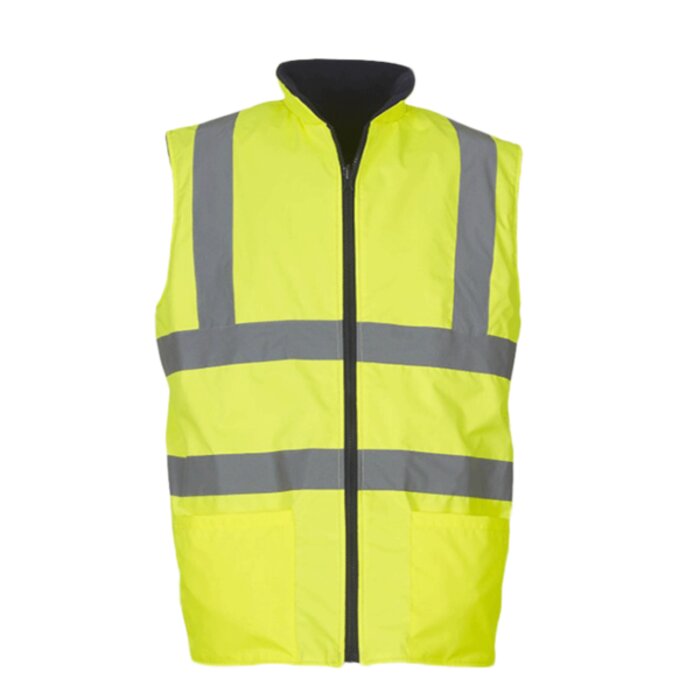Hi-Vis Reversible Fleece Vest Thumbnail