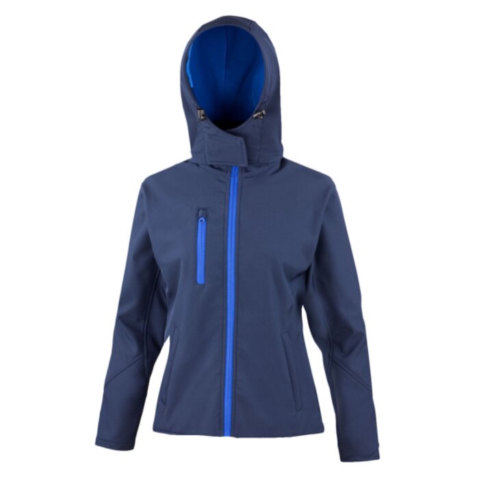 Result Core Women's TX Performance Hooded Softshell Jacket R230F Women's TX Performance Hooded Softshell Jacket Thumbnail