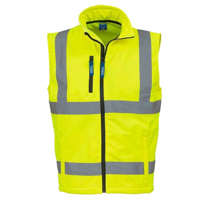 Yoko Hi-Vis Softshell Bodywarmer HV006 Hi-Vis Softshell Bodywarmer Thumbnail