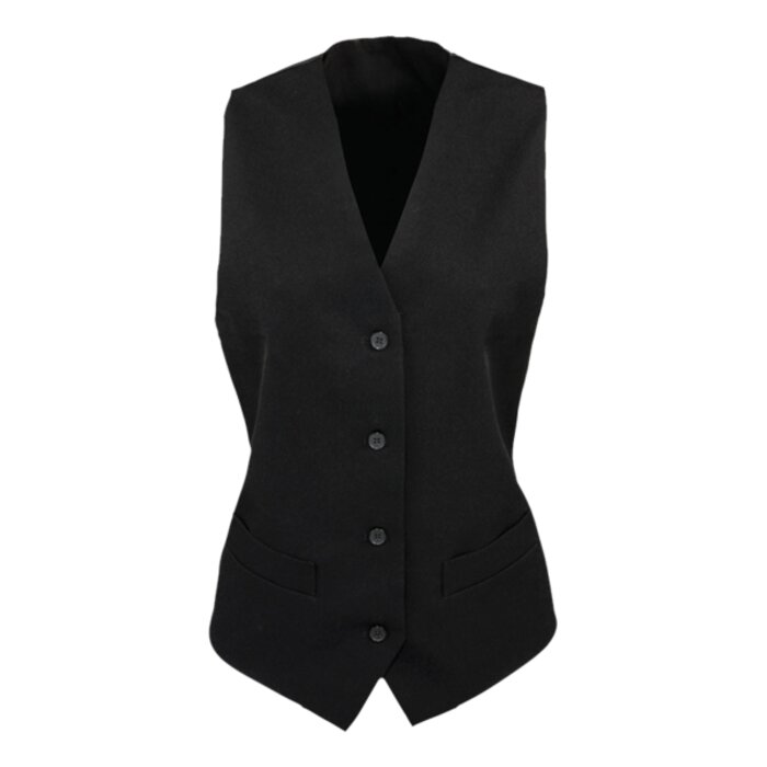 Premier Ladies Lined Waistcoat Thumbnail