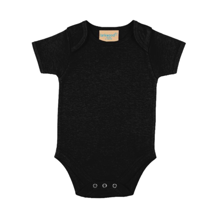 Larkwood Larkwood Short Sleeve Baby Bodysuit LW55T Larkwood Short Sleeve Baby Bodysuit Thumbnail