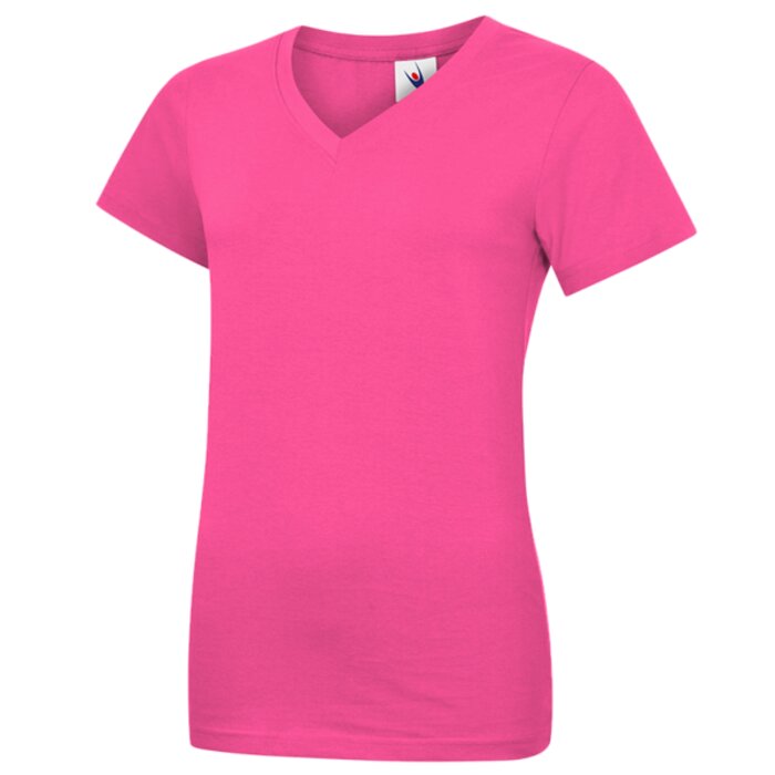 Uneek Ladies Classic V-Neck T-Shirt UC319 Ladies Classic V-Neck T-Shirt Thumbnail