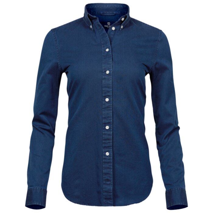 Tee Jays Ladies Long Sleeve Casual Twill Shirt Thumbnail