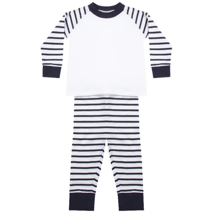 Larkwood Baby/Toddler Striped Pyjamas Thumbnail