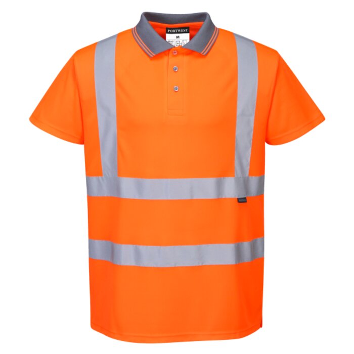 Portwest Hi-vis short sleeved polo (S477/RT22) PW024 Hi-vis short sleeved polo (S477/RT22) Thumbnail
