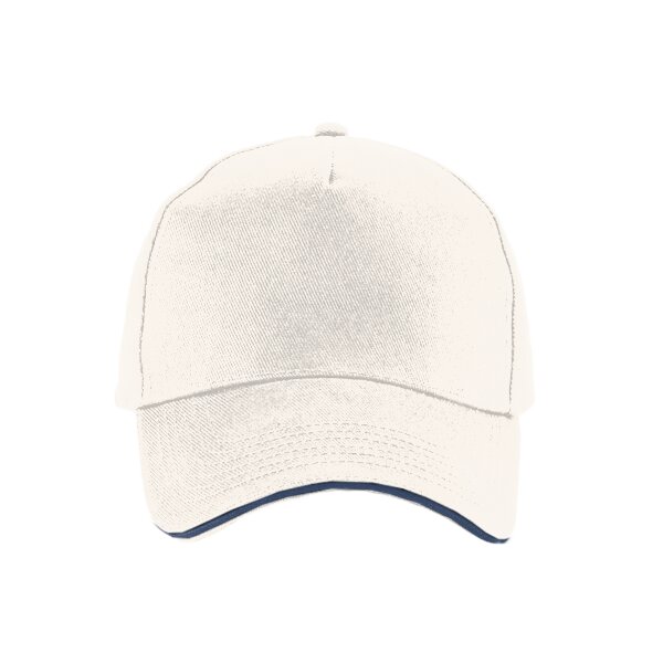 Beechfield Ultimate 5-Panel Cap - Sandwich Peak BC15C Ultimate 5-Panel Cap - Sandwich Peak Thumbnail