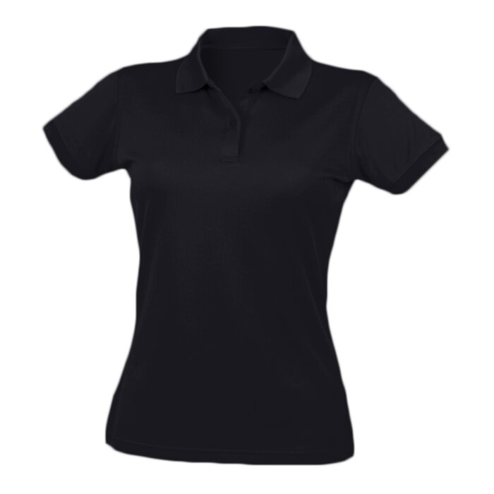 Henbury Henbury Ladies Coolplus® Wicking Piqué Polo Shirt H476 Henbury Ladies Coolplus® Wicking Piqué Polo Shirt Thumbnail