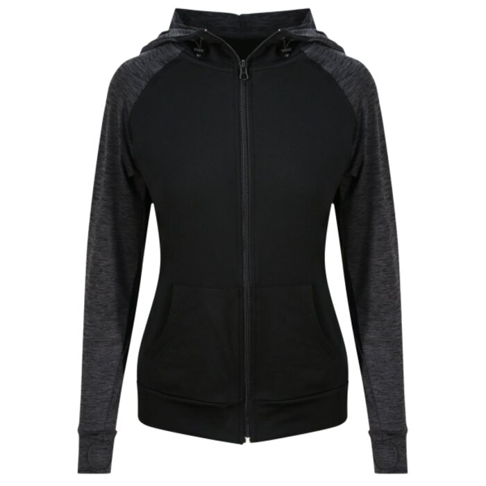 AWDis Ladies Cool Contrast Zoodie Thumbnail