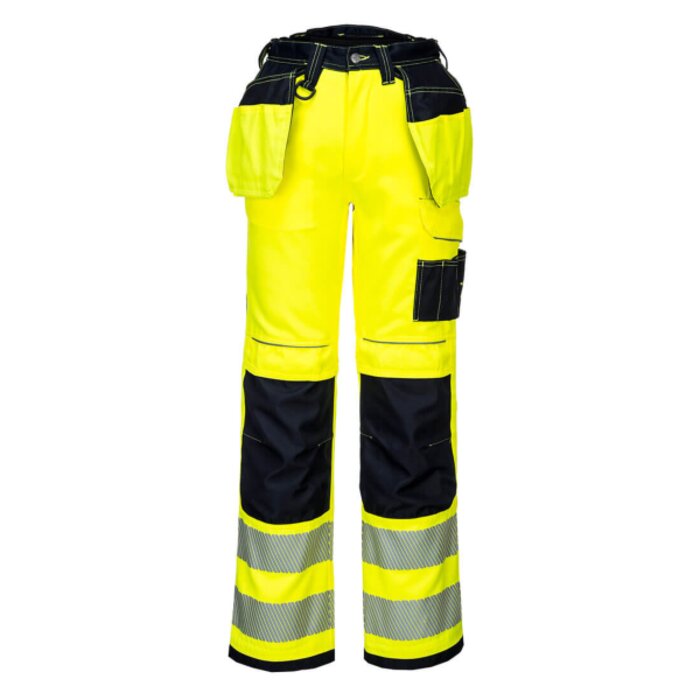 Portwest PW3 Hi-Vis Stretch Holster Pocket Trousers PW306 PW3 Hi-Vis Stretch Holster Pocket Trousers Thumbnail