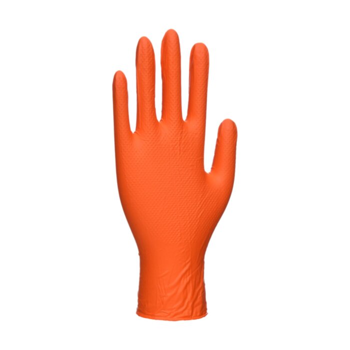 Portwest Portwest Orange HD Disposable Glove (Pack of 100) A930 Portwest Orange HD Disposable Glove (Pack of 100) Thumbnail