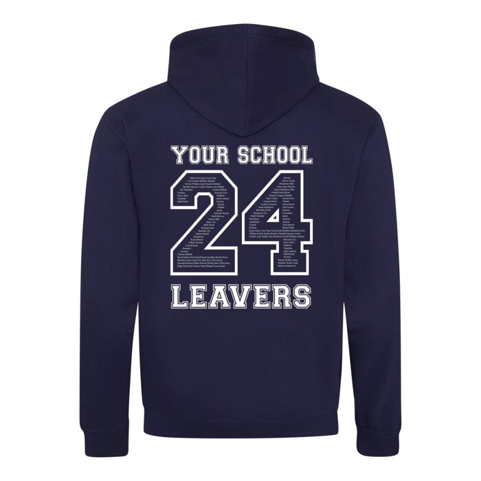 Contrast School Leavers Hoodie 2024 Thumbnail