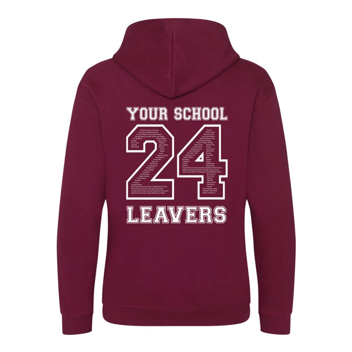 Kids Contrast School Leavers Hoodie 2024 Thumbnail