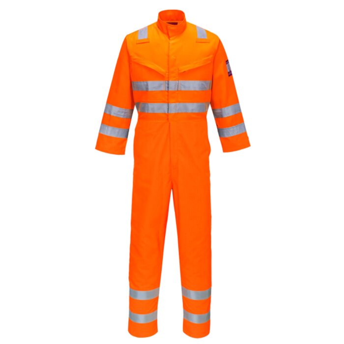 Portwest Modaflame RIS Orange Coverall MV91 Modaflame RIS Orange Coverall Thumbnail