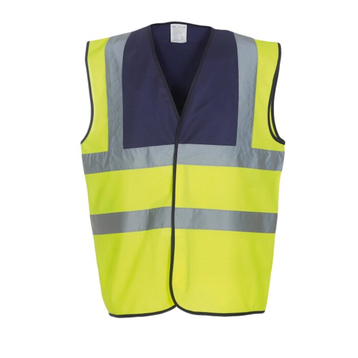 Hi-Vis 2 Band & Braces Waistcoat (HVW100) Thumbnail