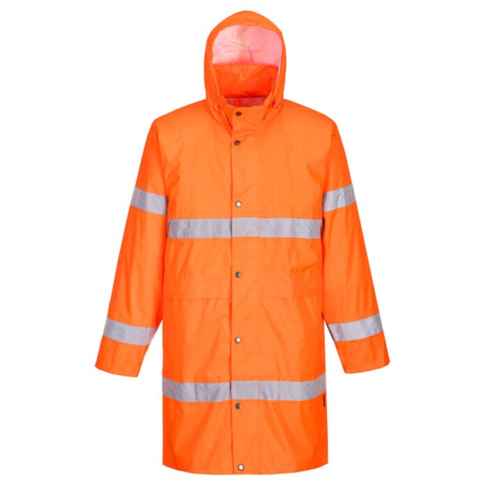 Portwest  Hi-Vis Rain Coat 100cm H442  Hi-Vis Rain Coat 100cm Thumbnail