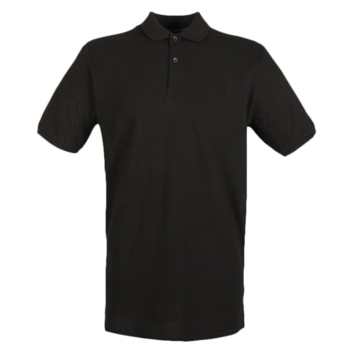 Micro-fine piqué polo shirt Thumbnail