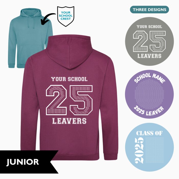 AWDis Just Hoods Leavers' Hoodie (Junior) JH01J-LVR Leavers' Hoodie (Junior) Thumbnail