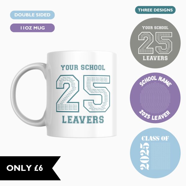 10oz Leavers Mug Thumbnail