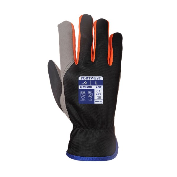 Portwest Cold 240 Synthetic Leather Mechanical Glove Thumbnail