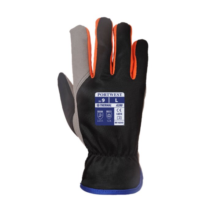 Portwest Cold 240 Synthetic Leather Mechanical Glove Thumbnail
