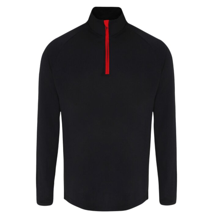 TriDri® long sleeve performance ¼ zip Thumbnail