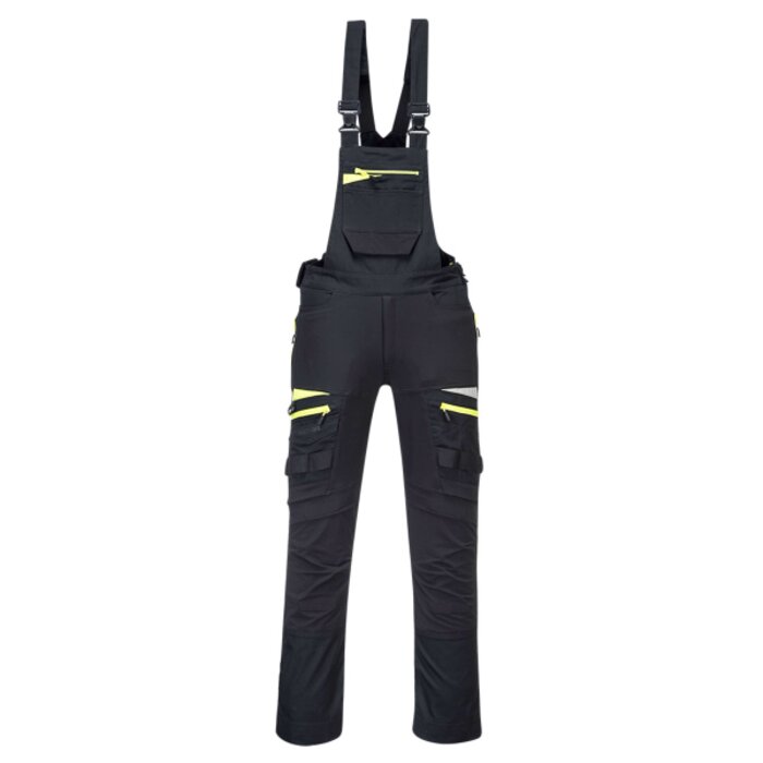 Portwest Portwest DX4 Work Bib and Brace Black DX441 Portwest DX4 Work Bib and Brace Black Thumbnail