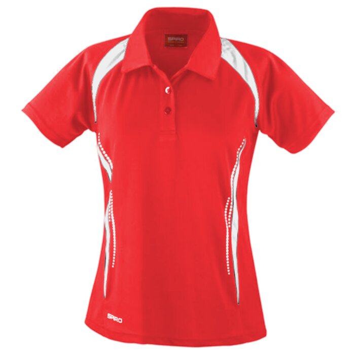 Spiro Women's Spiro team spirit polo S177F Women's Spiro team spirit polo Thumbnail