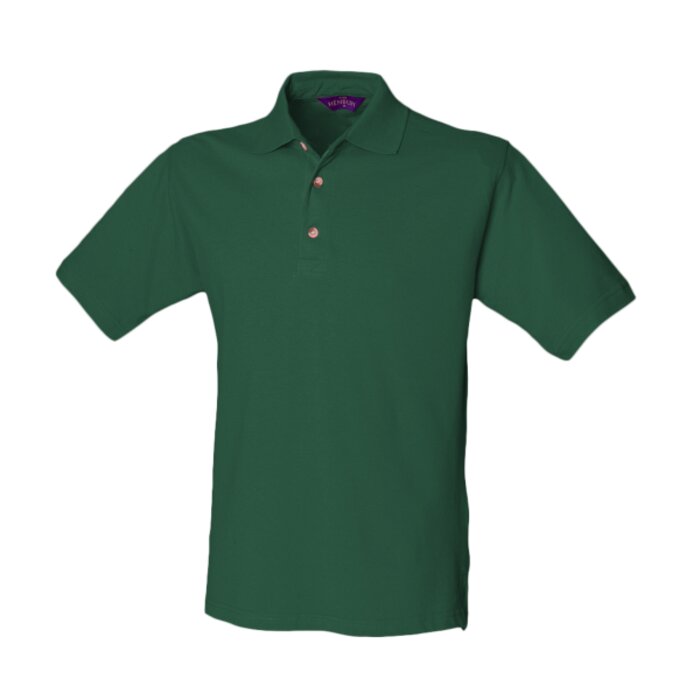 Henbury Classic cotton piqué polo with stand-up collar HB100 Classic cotton piqué polo with stand-up collar Thumbnail
