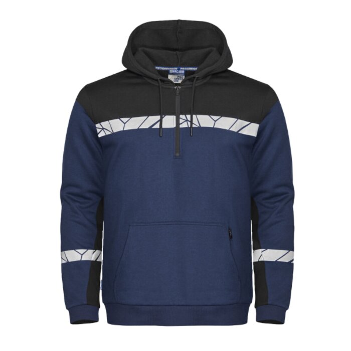 ProJob 7104 HOODJACKET 1/2 ZIP 9910-VIZ 647104 7104 HOODJACKET 1/2 ZIP 9910-VIZ Thumbnail