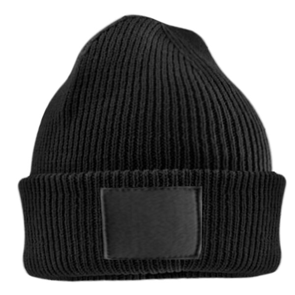 Kids deep cuffed tonal patch beanie Thumbnail