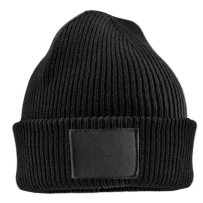 Beechfield Kids deep cuffed tonal patch beanie B336B Kids deep cuffed tonal patch beanie Thumbnail