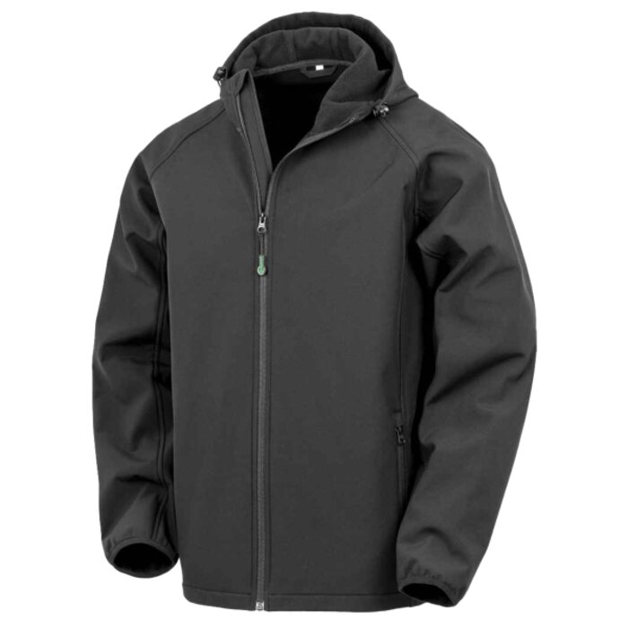 Result Genuine Recycled Result Genuine Recycled Three Layer Printable Hooded Soft Shell Jacket RS911M Result Genuine Recycled Three Layer Printable Hooded Soft Shell Jacket Thumbnail