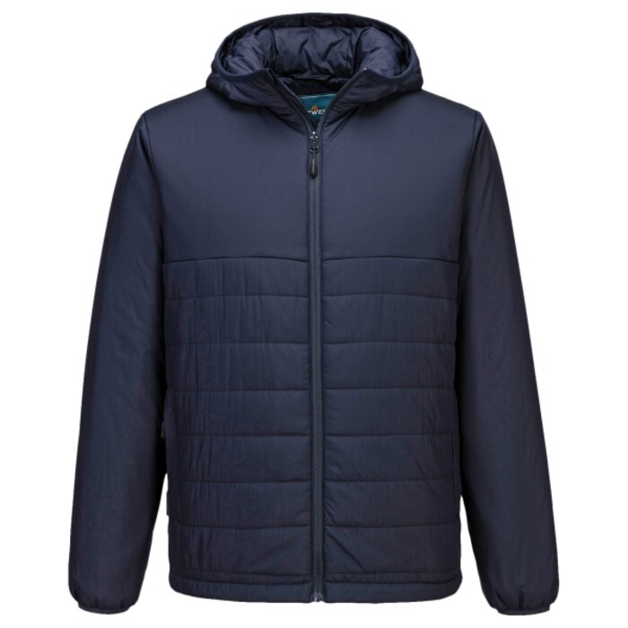 Portwest Professional hooded insulated baffle jacket (S608) PW553 Professional hooded insulated baffle jacket (S608) Thumbnail