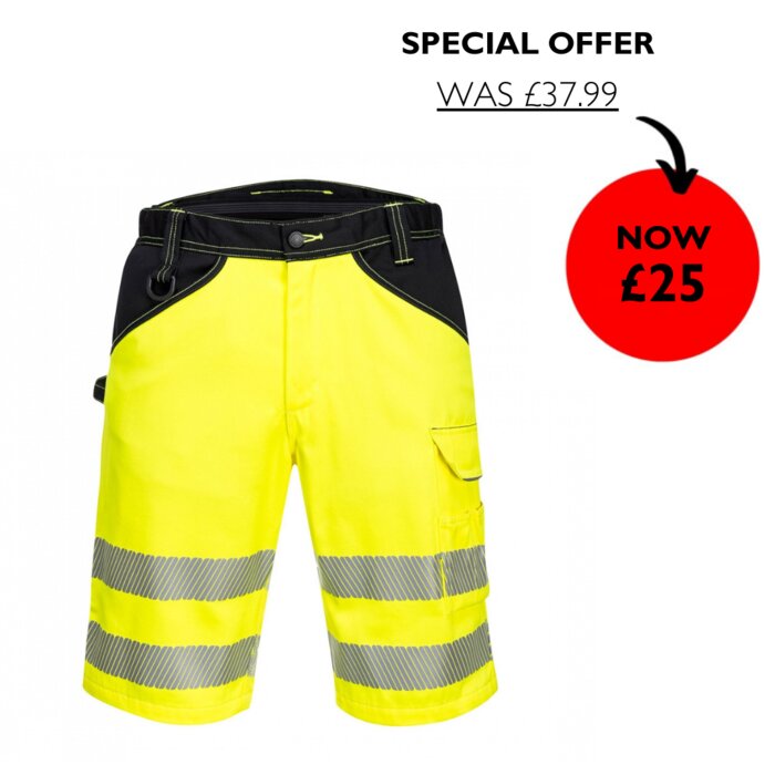 PW3 Hi-Vis Shorts - Sale Thumbnail