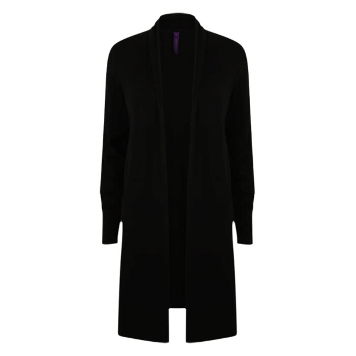 LADIES LONGLINE OPEN CARDIGAN Thumbnail