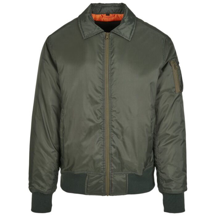 Collar bomber jacket Thumbnail