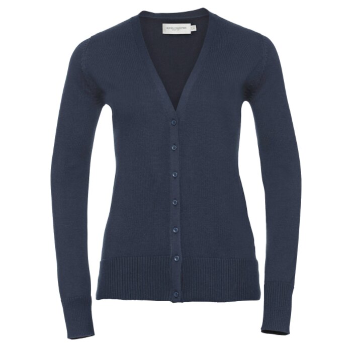 Women's v-neck knitted cardigan Thumbnail
