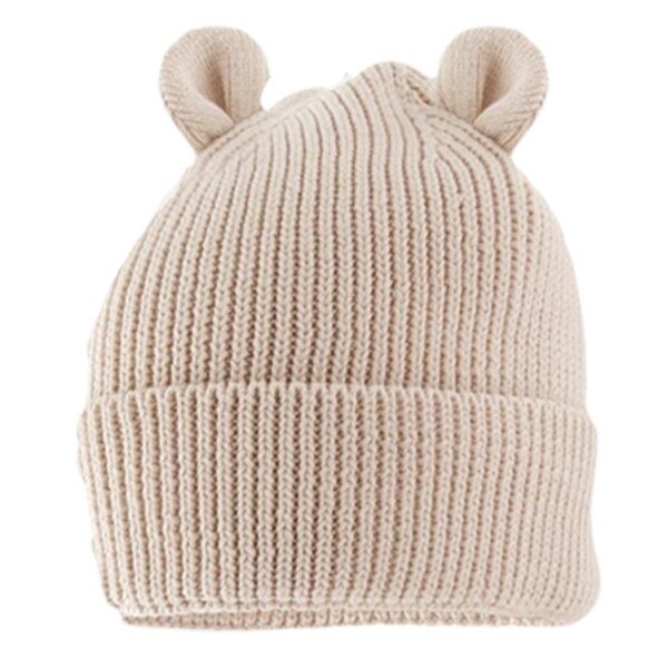 Organic baby bear beanie Thumbnail
